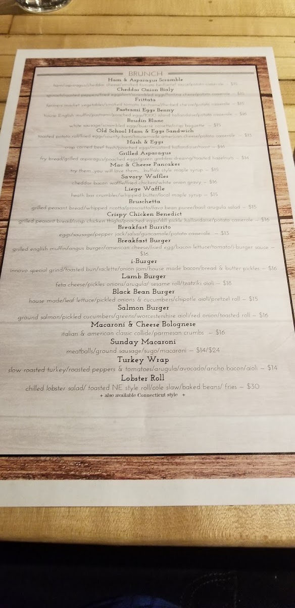 Innovo Kitchen Menu - Image 5